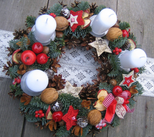 Adventní věnec s jedličkou - rezervace — foto 3