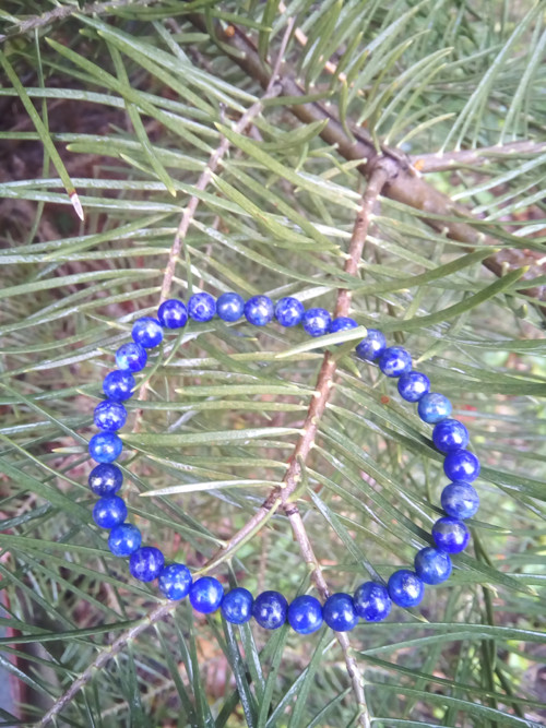 Náramek z lapis lazuli — foto 2