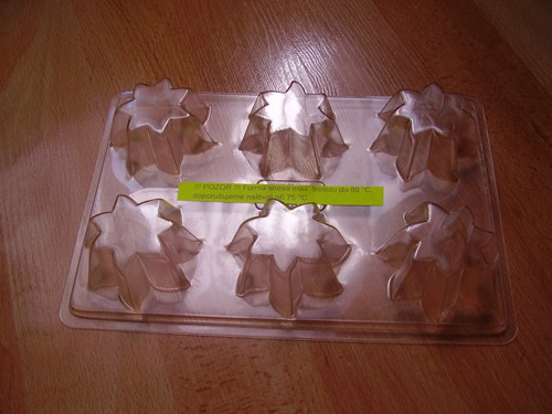 Plastová forma - hvězdy — foto 2