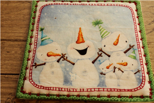 Podkafíčka Snowmen II. - sada 2ks — foto 5