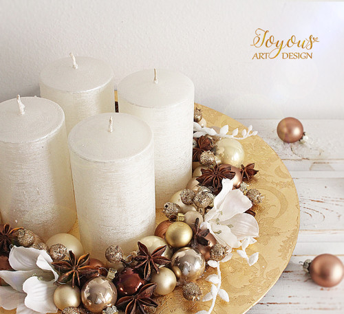 Luxusní adventní svícen — foto 3