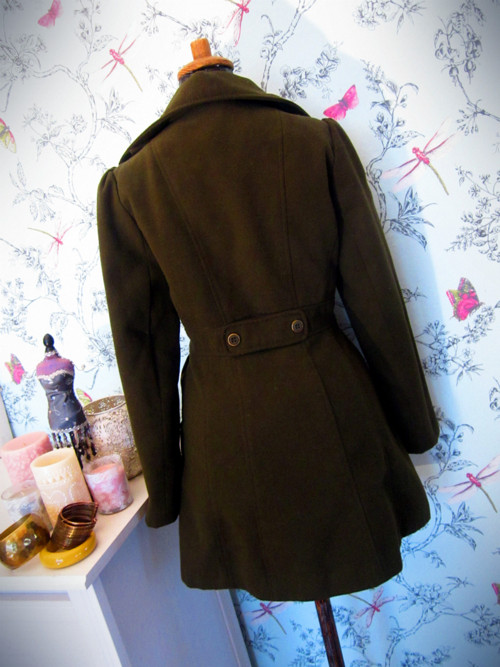 Kabát army&romantic look — foto 5