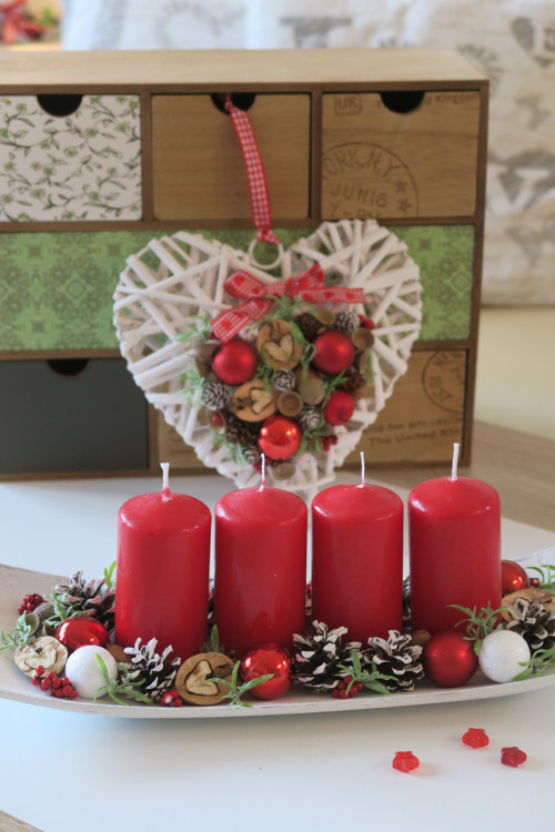 Adventní svícen "Veselé Vánoce" rezervace — foto 3