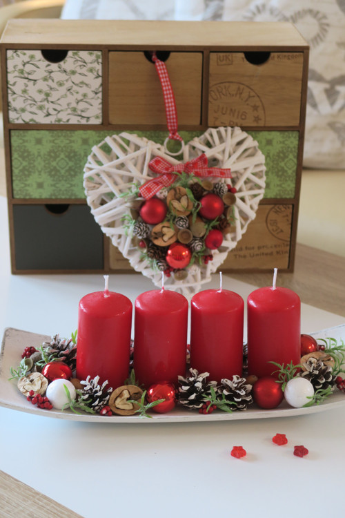 Adventní svícen "Veselé Vánoce" rezervace — foto 5
