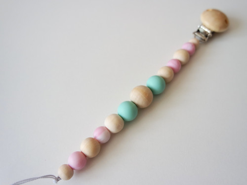 Klip na dudlík "Pastel" — foto 2