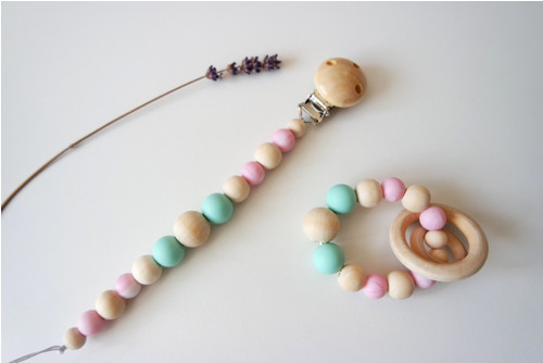 Klip na dudlík "Pastel" — foto 3