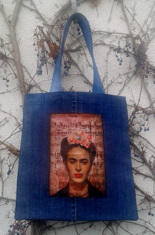 Jeansová taška Frida — foto 2