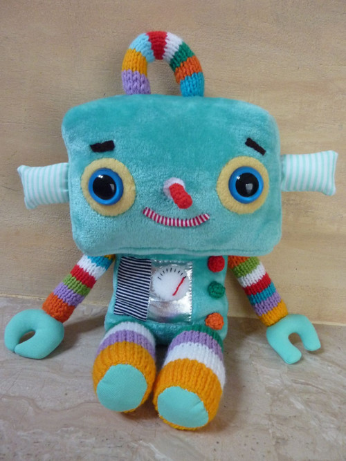 Robot modrozelený — foto 3