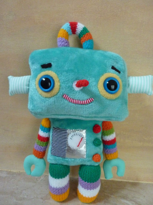 Robot modrozelený — foto 4