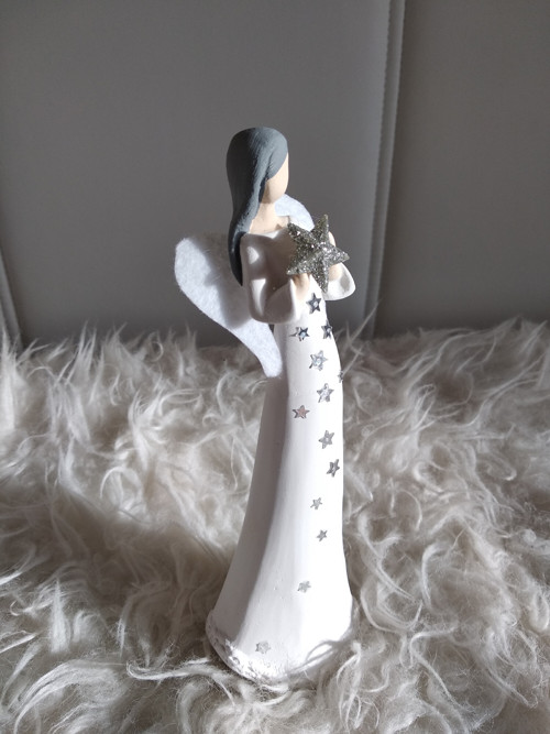 Anděl 17,5 cm - s hvězdičkou — foto 3