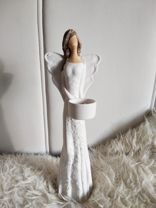 Anděl 36 cm - SVĚTLONOŠ - l. — foto 2