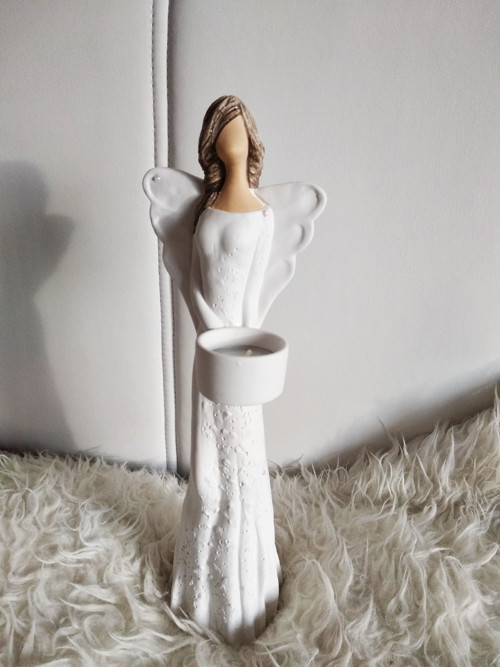 Anděl 36 cm - SVĚTLONOŠ - l. — foto 4