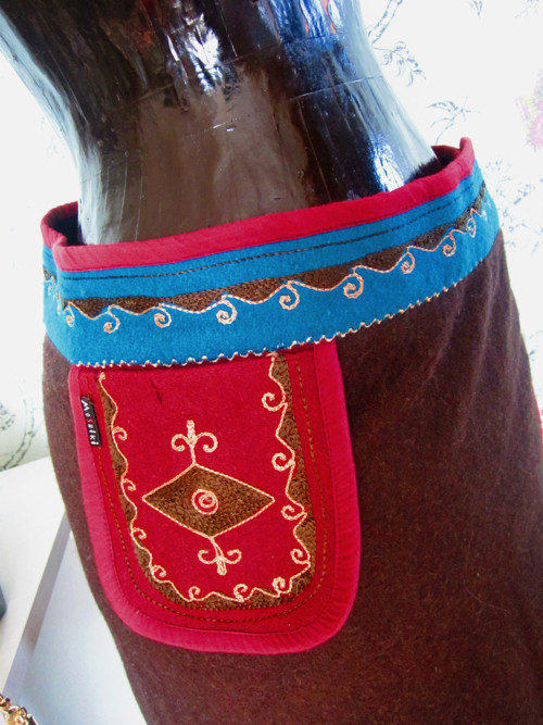 Boho etno sukně s kapsou — foto 4
