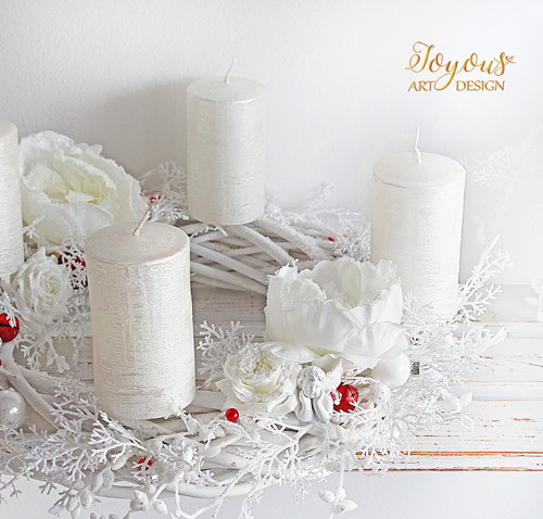 Luxusní adventní věnec — foto 2