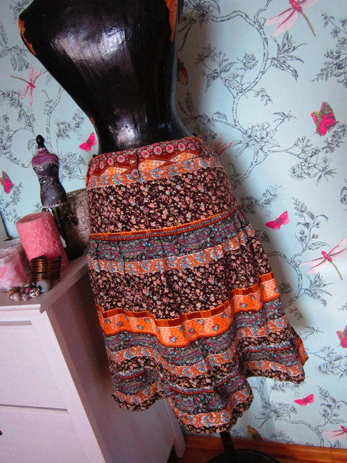 Boho gypsy sukně — foto 3