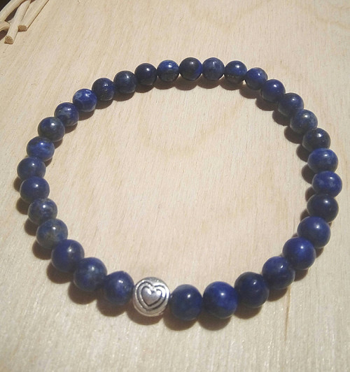 Náramek z lapis lazuli — foto 2