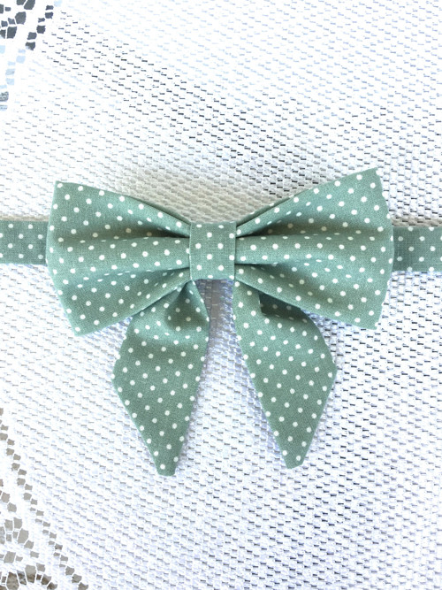 Dark mentol woman bow tie — foto 2