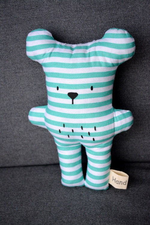 Wide Bubu Bear Mini green stripes — foto 2