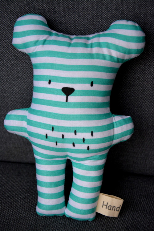 Wide Bubu Bear Mini green stripes — foto 3