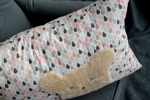 Bubu Bear brown pillow — foto 3