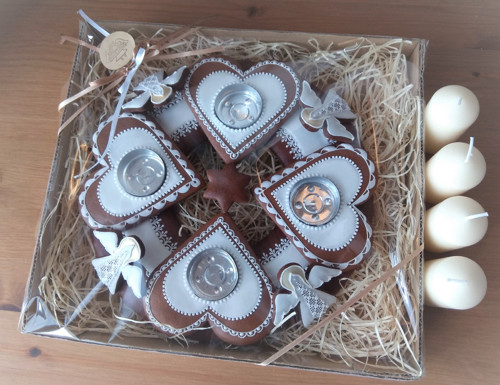 Adventní svícen s andělíčky — foto 5