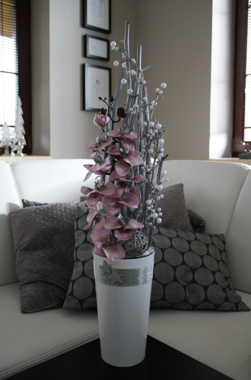 Vánoční orchideje s perličkami — foto 5
