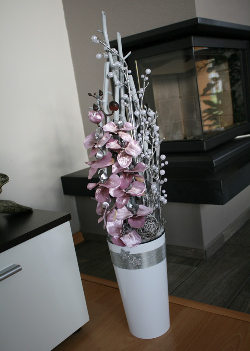 Vánoční orchideje s perličkami — foto 6