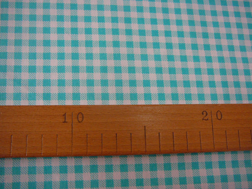 Metráž - zelená kostička - šíře140cm — foto 2