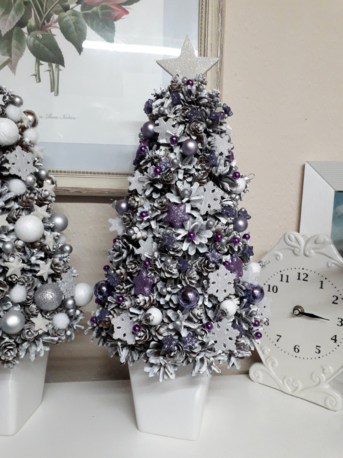 Stříbrný a fialový — foto 4
