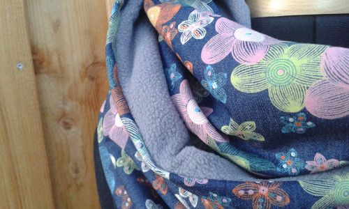 Nákrčník fleece x bavlna — foto 3