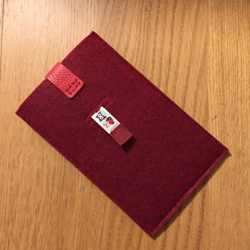 Obal na mobil "Red, dots and owl" — foto 2