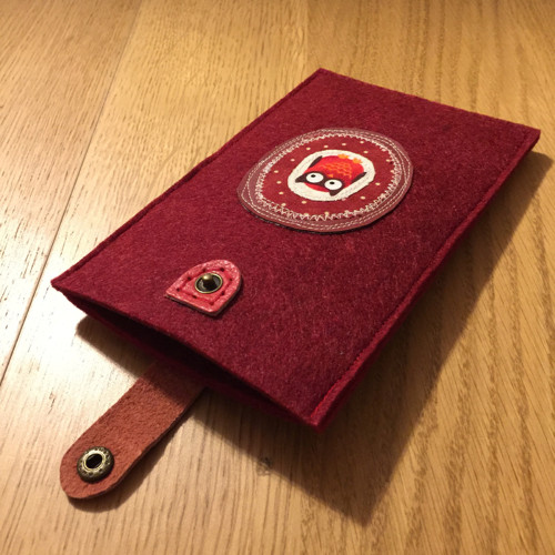 Obal na mobil "Red, dots and owl" — foto 3