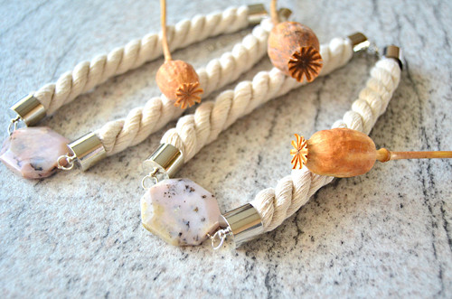 Náhrdelník Simple Heavy Silver Opal — foto 4