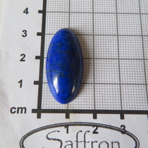 Lapis lazuli Extra, přírodní, kabošon č.A1 — foto 2