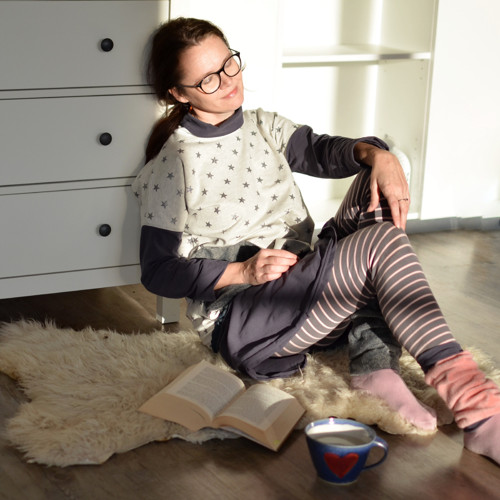 Růžová a šedá - návleky — foto 4