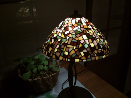 Mozaiková lampa na přání — foto 3