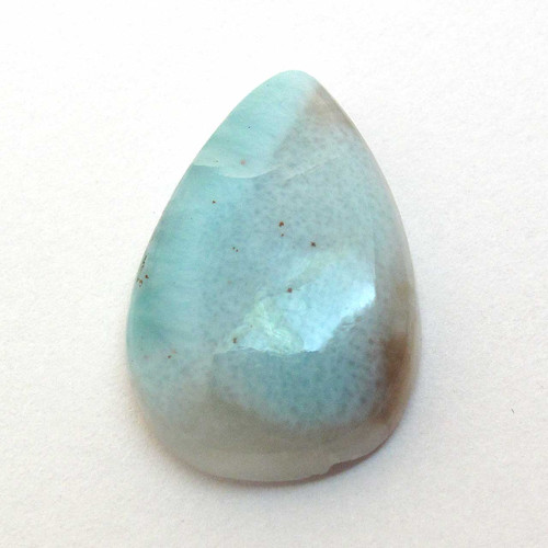 Kabošon larimar kapka 19mm — foto 2