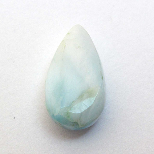 Kabošon larimar kapka 16,2mm — foto 4