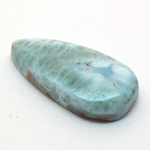 Kabošon larimar kapka 26,6mm — foto 3