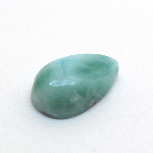Kabošon larimar kapka 13,6mm — foto 3