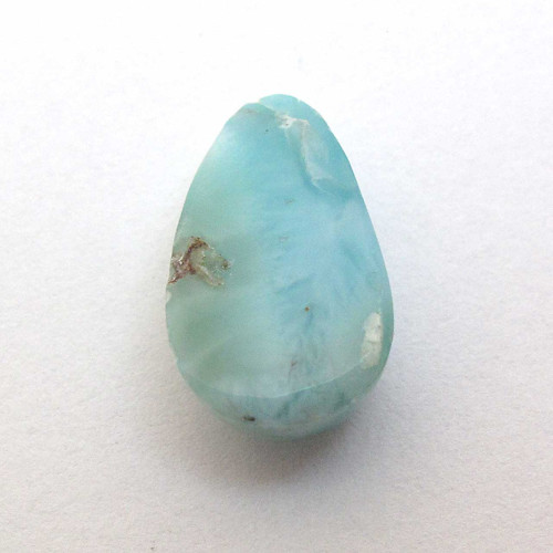 Kabošon larimar kapka 13,6mm — foto 4