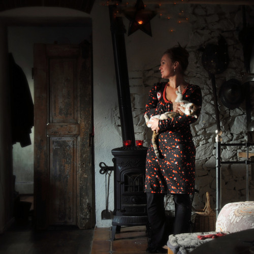 "Ptáčci zmrzlíci" midišaty / teplákovina — foto 6
