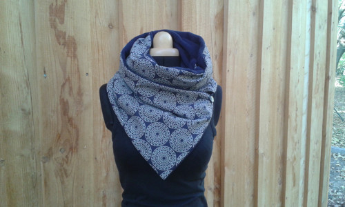 Nákrčník fleece x bavlna — foto 3