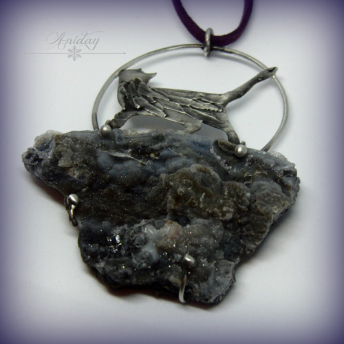 ... bouře - amulet - chalcedonová růže ... — foto 2