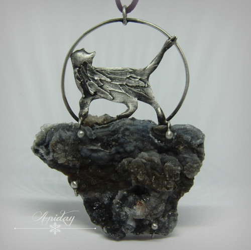 ... bouře - amulet - chalcedonová růže ... — foto 3