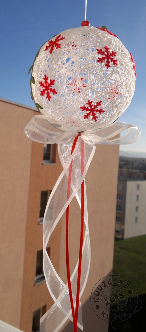 Motaná koule "vánoční" — foto 3