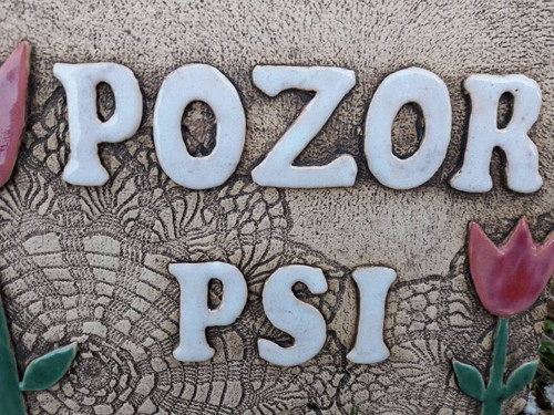 Pozor psi - kachle — foto 5