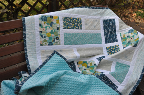 Velká hřejivá patchwork deka — foto 3