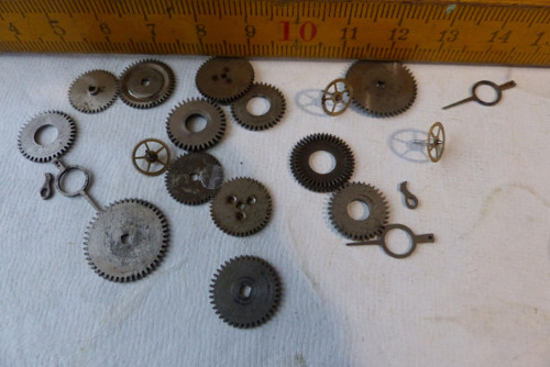 Ozubená kolečka 72..vintage materiál pro steampunk — foto 3