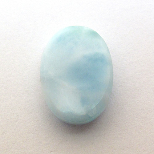Kabošon larimar ovál 14,1mm — foto 4